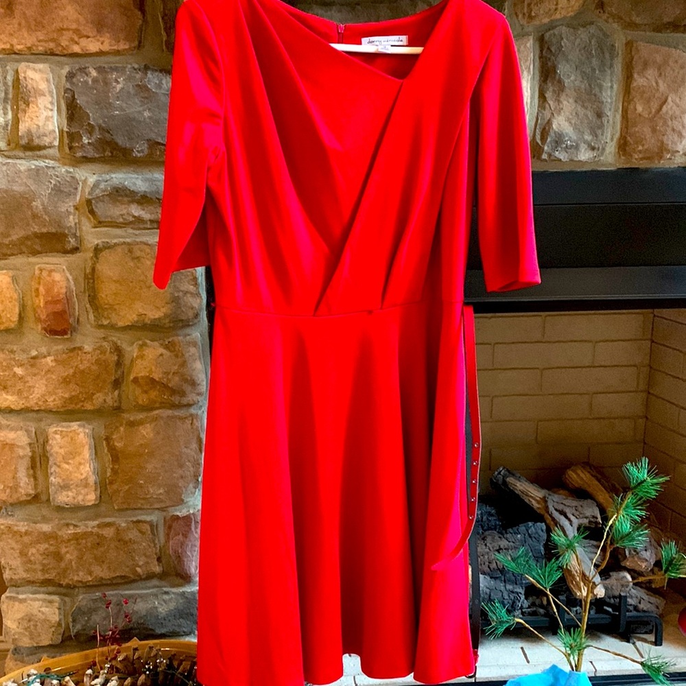 Red dress